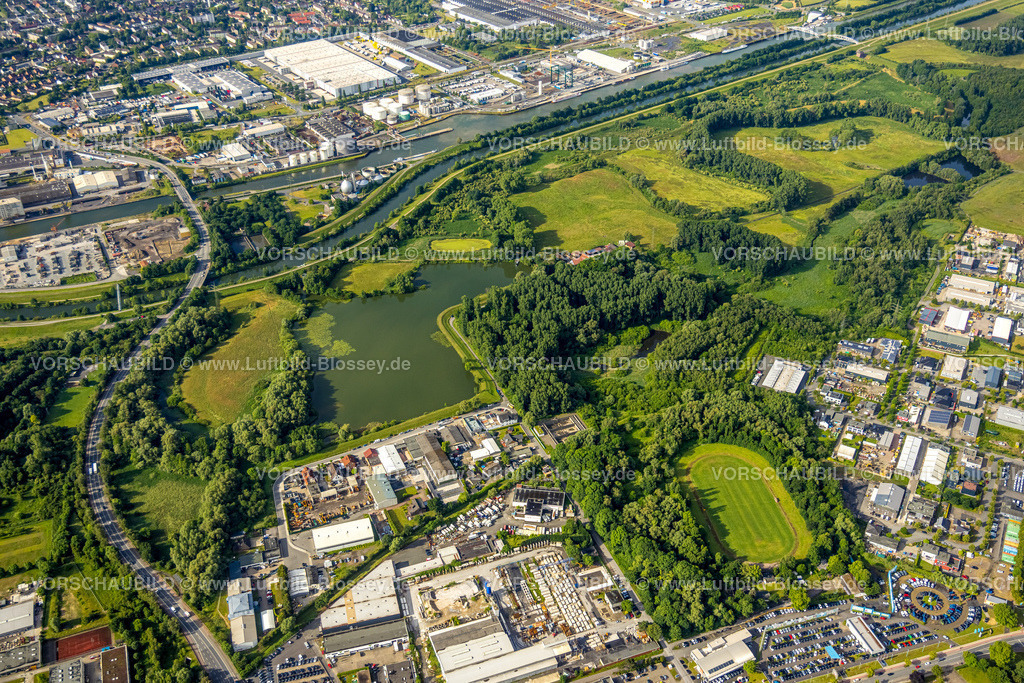 Hamm220601544 | Luftbild, NSG Naturschutzgebiet Alte Lippe und Radbodsee, Bockum-Hövel, Hamm, Ruhrgebiet, Nordrhein-Westfalen, Deutschland