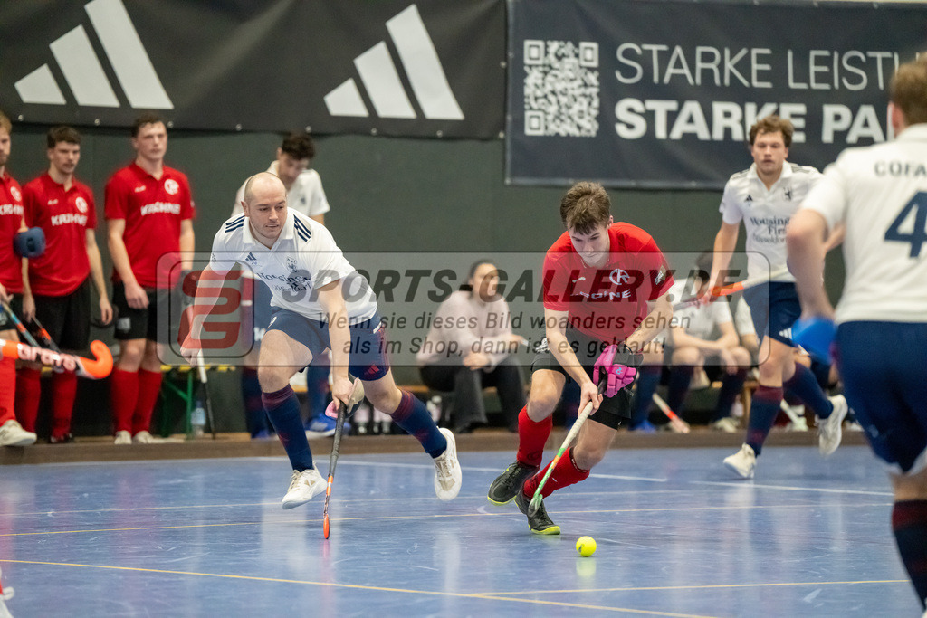 HK_20250201_102169 | 2. Bundesliga Halle Herren Düsseldorfer HC - Club Raffelberg am 1.2.2025 Halle am Seestern, Düsseldorf ,