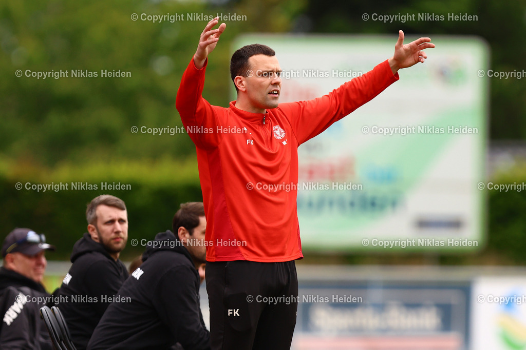 NH_JFVLübeckU19_HolsteinKielU19_SHFVLandespokal_29052025 | Jan Frederik Kaps (Trainer, Holstein Kiel U19)Fußball I Junioren I SHFV-Landespokal (A-Junioren) I Saison 2024-2025 I Finale I JFV Lübeck U19 - Holstein Kiel U19 I 29.05.2025 I Uwe-Seeler-Fußball-Park