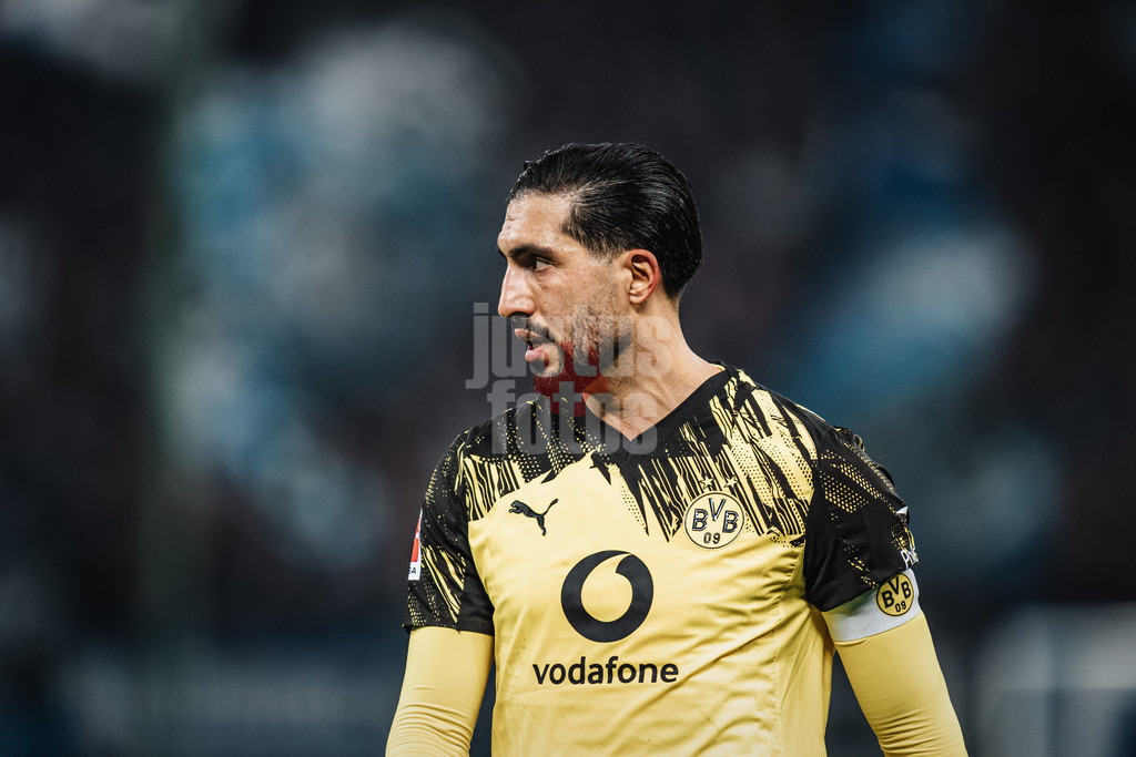 Fußball | Männer | Saison 2025/2026 | 1. Fußball-Bundesliga | 10. Spieltag | Hamburger SV vs. Borussia Dortmund | 08.11.2025 | Emre Can (#23, Borussia Dortmund)