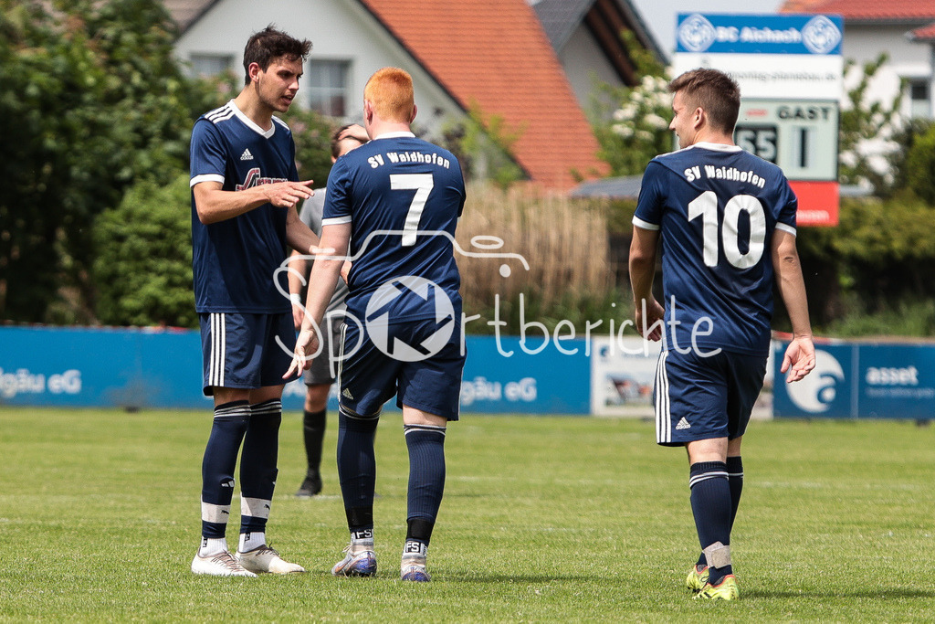 BC Aichach II - TSV 1946 Waidhofen | Jubel nach 2-2 durch SVW #7