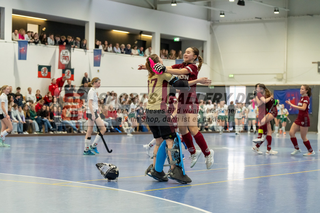HK_20250223_103045 | Deutsche Meisterschaft wU14 Spiel um Platz 3  am 23.2.2025 Düsseldorfer HC, Düsseldorf