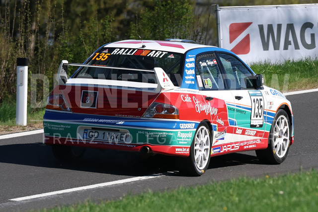FIA European Hill Climb Championship – Rechberg 2026    | FIA European Hill Climb Championship at Rechberg, held from 24 to 26 April 2026 near Tulwitz, Styria, Austria. The image shows Dieter HOLZER (AUT) Mitsubishi Lancer Evo 8.     