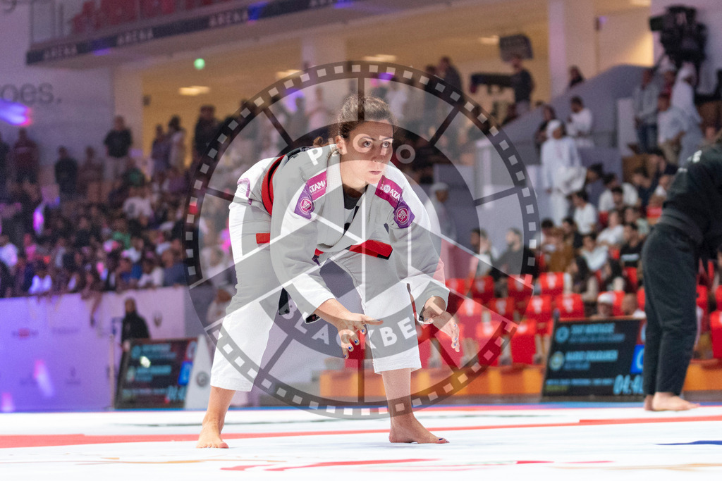 20231109PBB4049 | Fighters compete during the AJP World Professional Championship in the Mubadala Arena in Abu Dhabi, Arab United Emirates, on November 9, 2023.