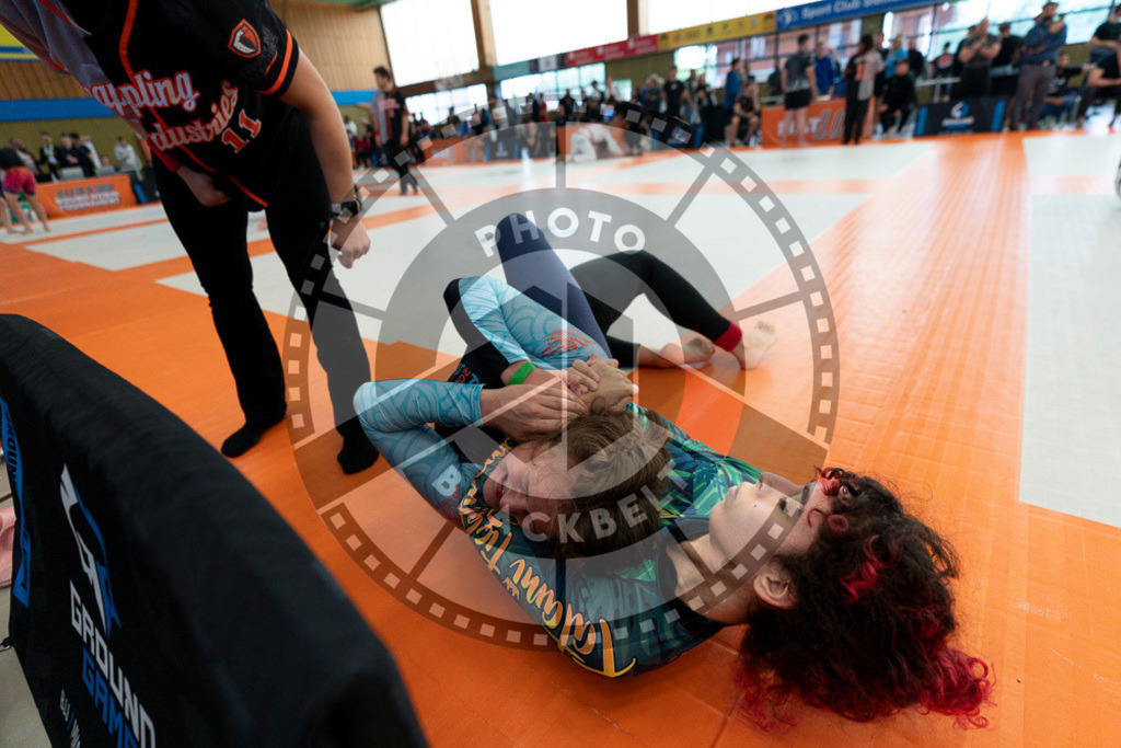 20240915PBB3737 | Athletes compete during the Grappling Industries’ grappling and Brazilian jiu-jitsu competition in Berlin, on September 15, 2024.