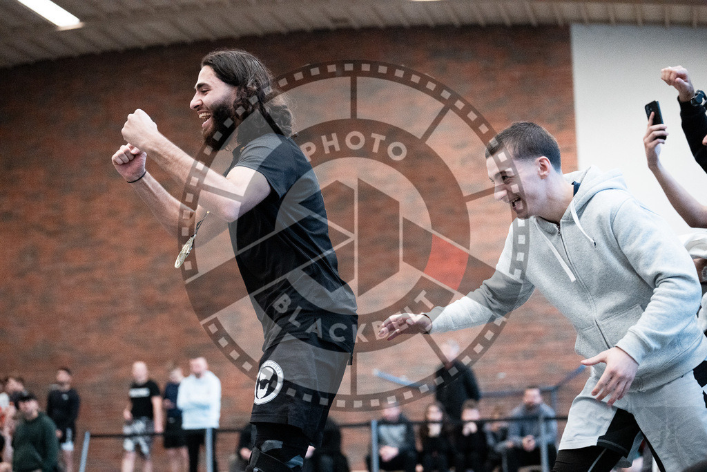 20251129PBB8680 | Fighters compete during the luta livre competition ILLCS XI winter edition on November 29, 2025 in Hannover, Germany.