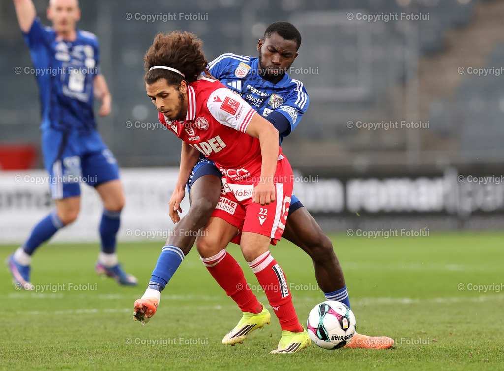 A_LUI_14032026_19 | SPORT,FUSSBALL,ADMIRAL BUNDESLIGA GAK-RZ PELLETS WAC 14.03.2026 IM BILD: RAMIZ HARAKATE  (GAK) UND CHEICK DIABETE (WAC) FOTO:FOTOLUI/MW