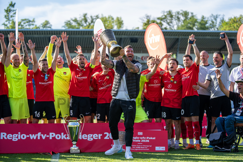 Stuttgarter Kickers vs. SG Sonnenhof Großaspach, Fussball, WFV-Pokal, Finale, 23.05.2026 | #,Stuttgarter Kickers vs. SG Sonnenhof Großaspach, Fussball, WFV-Pokal, Finale, 23.05.2026