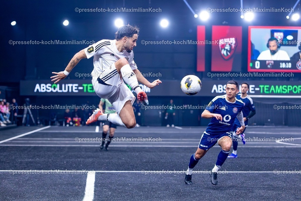 KLG12042604340 | COLOGNE, GERMANY - APRIL 12: Kings League Germany at MMC Studios on April 12, 2026 in Cologne, Germany. (Photo by Maximilian Koch/Quality Sport Images/Kings League) 