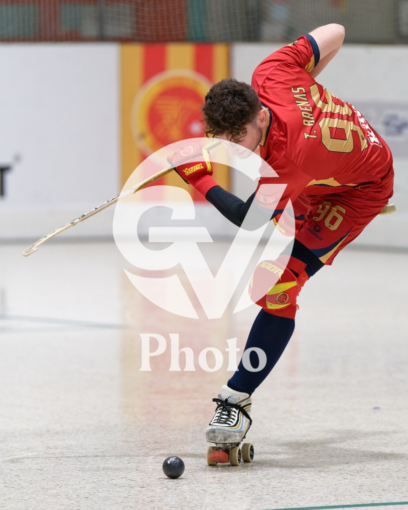 LNA - Geneve RHC v RC Biasca |  during the LNA match between Geneve RHC and RC Biasca at Centre Sportif Queue D'Arve in Geneve, Switzerland