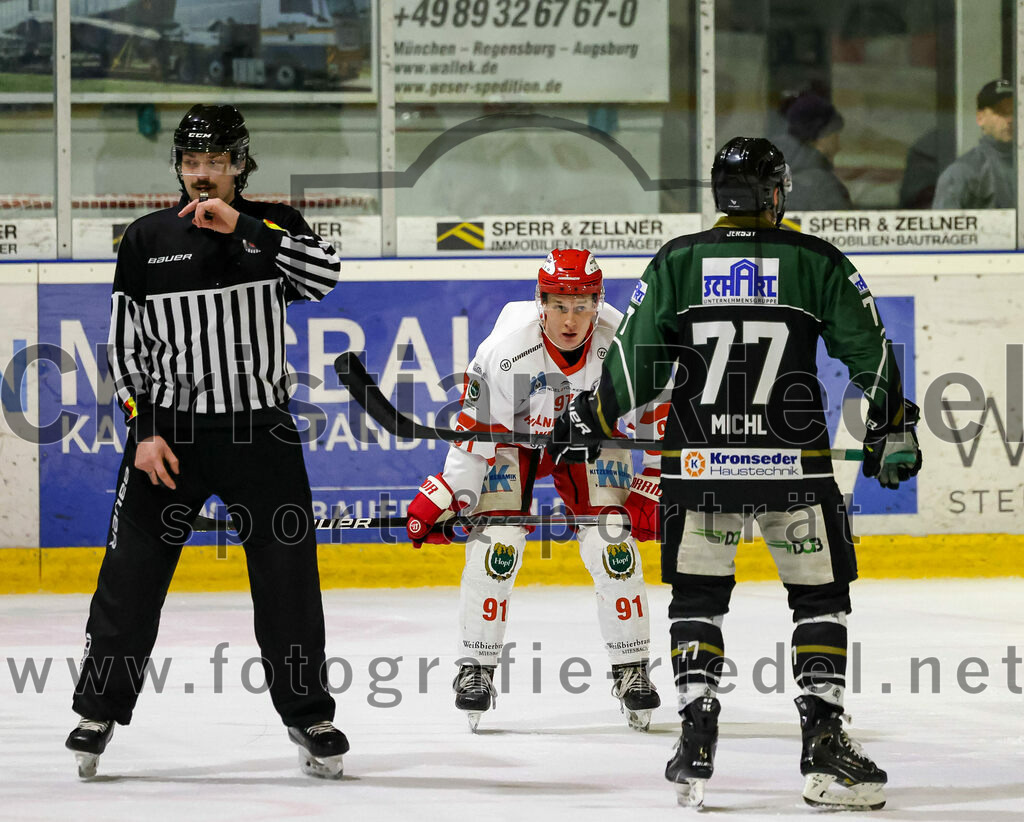 2023-03-10_056_TSV_Erding_gegen_TEV_Miesbach | Erding, Deutschland, 10.03.2023:
Eishockey, Bayernliga Playoffs 2022 / 2023, Halbfinale, TSV Erding gegen TEV Miesbach, Endergebnis: 2:0

Foto: Christian Riedel / fotografie-riedel.net