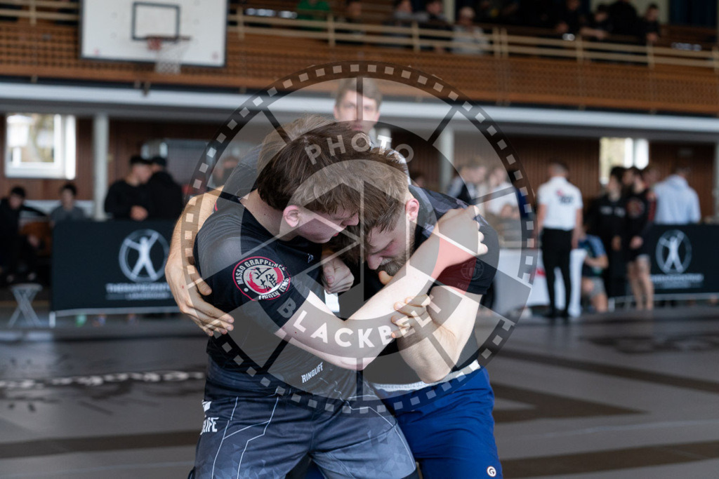 20250329PBB0925 | Fighters compete during the International Luta Livre (ILLCS) Germany IX Spring 2025 Competition spring on March 29, 2025 in Hannover, Germany.© Chiara Dazi