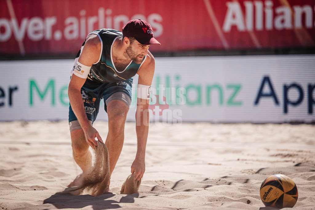Beachvolleyball | Männer | Allianz German Beach Tour 2025 | Tourstop Berlin | 21.08.2025 | Manuel Harms