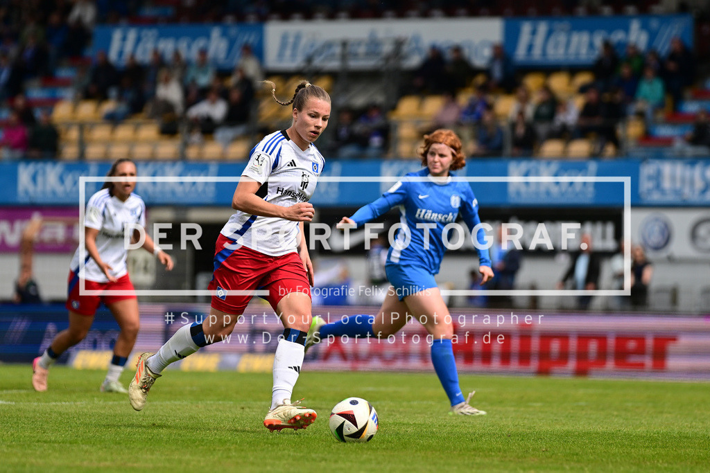 Fußball I Frauen I Saison 2024-2025 I 2. Bundesliga I 26. Spieltag I SV Meppen - Hamburger SV I 021758 | Der Sportfotograf. - Realisiert mit Pictrs.com