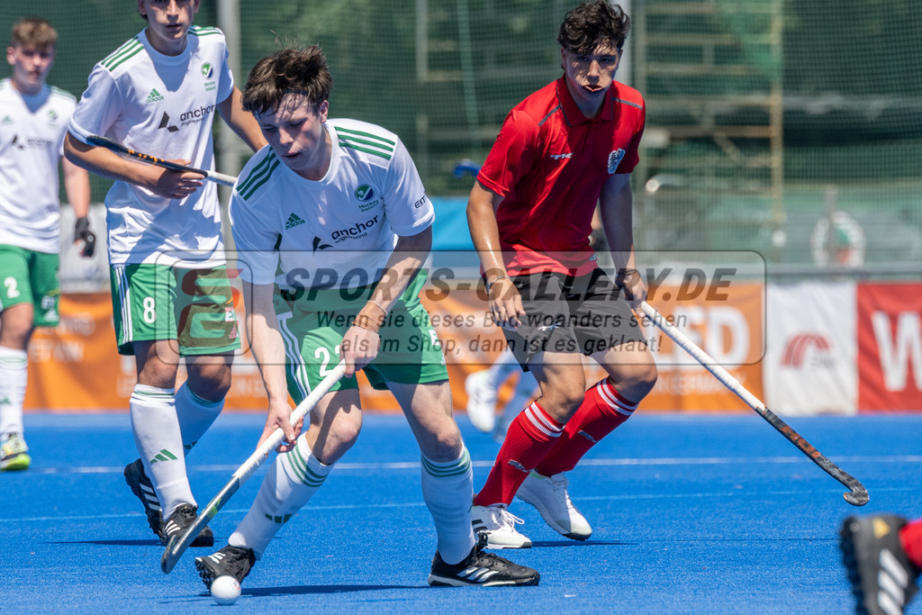 SFE_20230708_0022 | EuroHockey EM U18 Boys Austria vs Ireland am 08.07.2023 in Krefeld (Gerd-Wellen-Hockeyanlage), Photo: Stephan Fehrmann 2023 (Sports-Gallery)