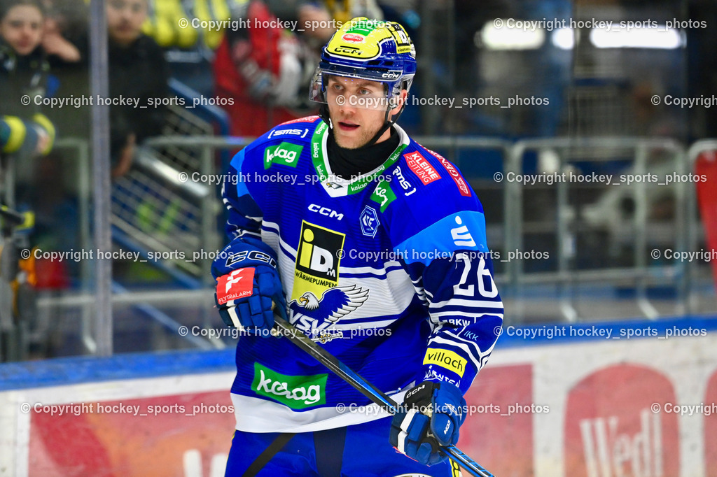EC IDM Wärmepumpen VSV vs. HC Pustertal | #26 VAN NES Guus EC VSV, EC IDM Wärmepumpen VSV vs. HC Pustertal, EC IDM Wärmepumpen VSV vs. HC Pustertal am 15.11.2024 in Villach (Stadthalle Villach), Austria, (Photo by Bernd Stefan)
