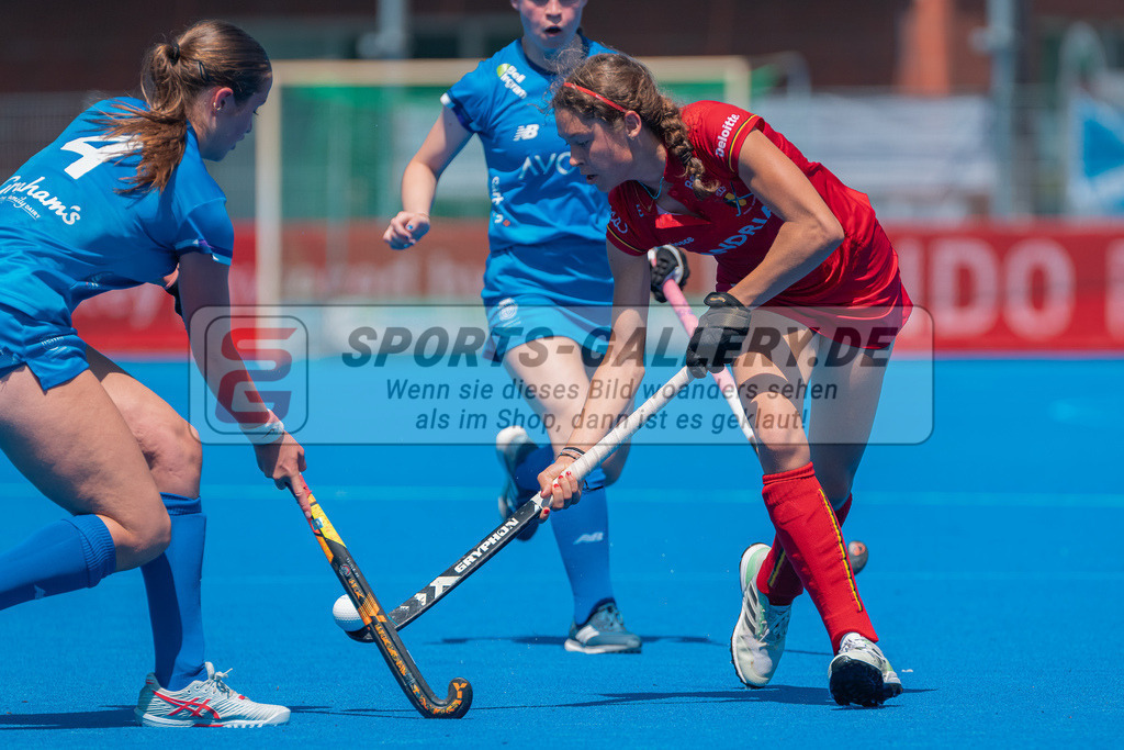 HK_20230708_109814 | Euro Hockey WU18 Belgium - Scotland Championship Girls &amp; Boys am 8.7.2023 CHTC , Krefeld ,