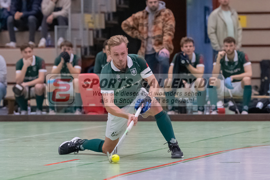 HK_20230108_102456 | 1. Bundesliga ( Halle ) Herren Crefelder HTC - Uhlenhorst Mülheim am 8.1.2023 Crefelder HTC  ( CHTC ), Krefeld , Malte Hellwig ( Uhlenhorst Mülheim #29 )