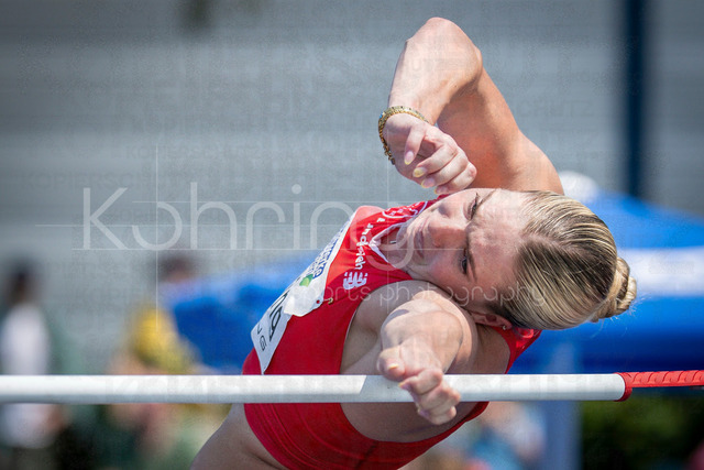 Multisport Event; Ratingen, 27.06.2026 | RATINGEN, GERMANY - JUNE 27, 2026 : Marie Dehning (GER / Germany) competing during heptathlon’s high jump the Multisport Event at Stadion Ratingen on June 27, 2026 in Ratingen, Germany.
