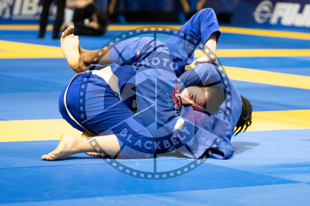 20240119PBB1326 | Fighters compete during the IBJJF European Championship in Paris, France, on January 19, 2024.