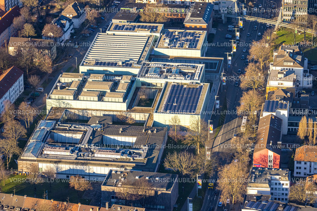Essen230201603 | Luftbild, Museum Folkwang, Südviertel, Essen, Ruhrgebiet, Nordrhein-Westfalen, Deutschland
