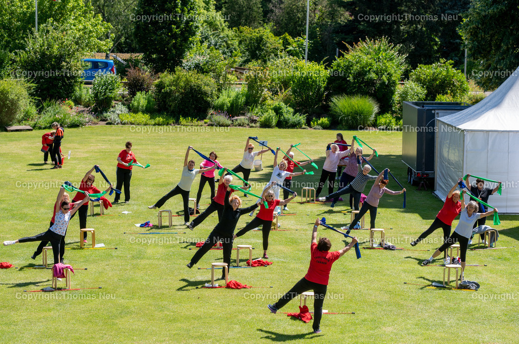 DSC_4361 | Lorsch, Stadtmitte: Johannisfest (erstmals auch mit Sport-Aktionen 11-14 Uhr auf der Klosterwiese mit der Tvgg; ,, Bild: Thomas Neu