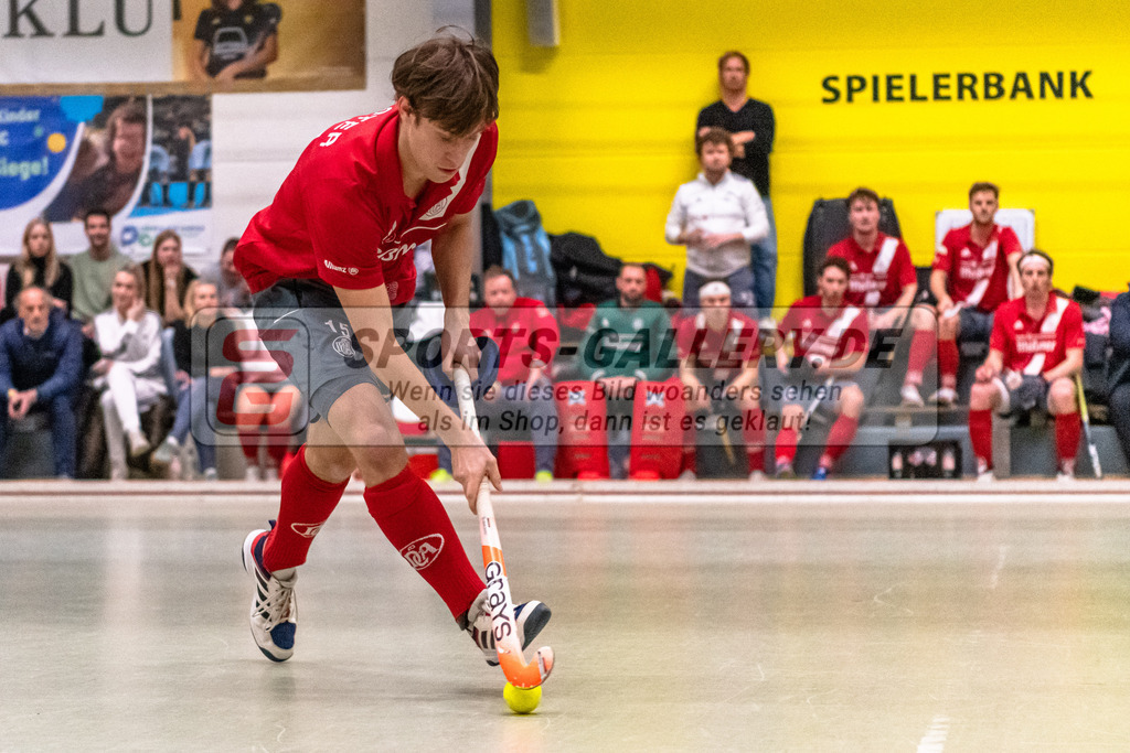 SM_20240112-D85_7085 | 1.Bundesliga Hallenhockey  (M) HTHC - DCadA / 4:5 (3:3)