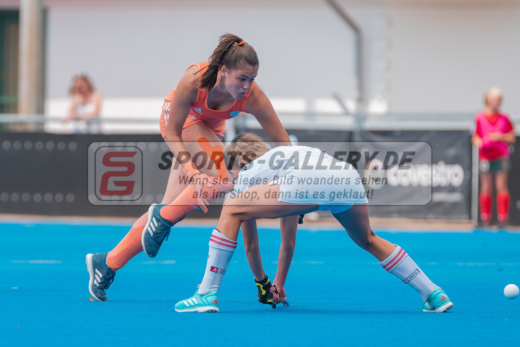 HK_20230713_101809 | Euro Hockey WU18 Austria vs Netherlands Championship Girls &amp; Boys am 13.7.2023 CHTC , Krefeld ,