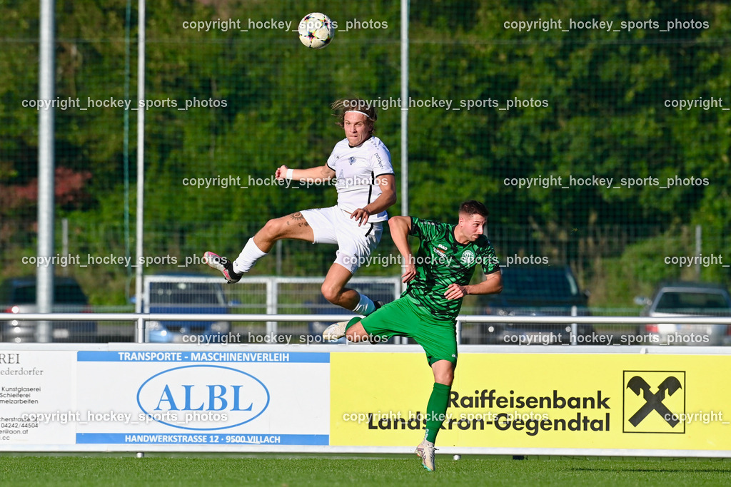 SC Landskron vs. ATUS Velden 11.8.2023 | #24 Gerfried Einspieler, #19 Philipp Ronacher