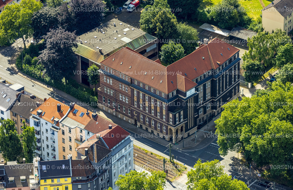 Dortmund240700092 | Luftbild, e-port-Dortmund, Bürogebäude und Kompetenzzentrum für Logistik und Informationstechnologie, Mallinckrodtstraße, Hafen, Dortmund, Ruhrgebiet, Nordrhein-Westfalen, Deutschland