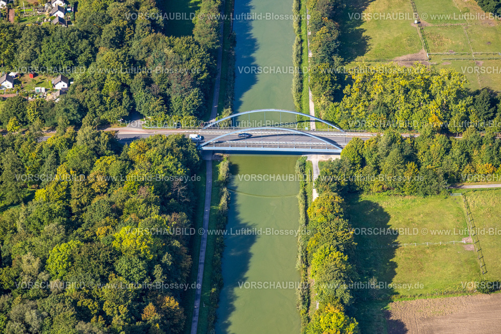 Hamm250901180 | Luftbild, Brücke Ostwennemarstraße über den Datteln-Hamm-Kanal, Uentrop, Hamm, Ruhrgebiet, Nordrhein-Westfalen, Deutschland