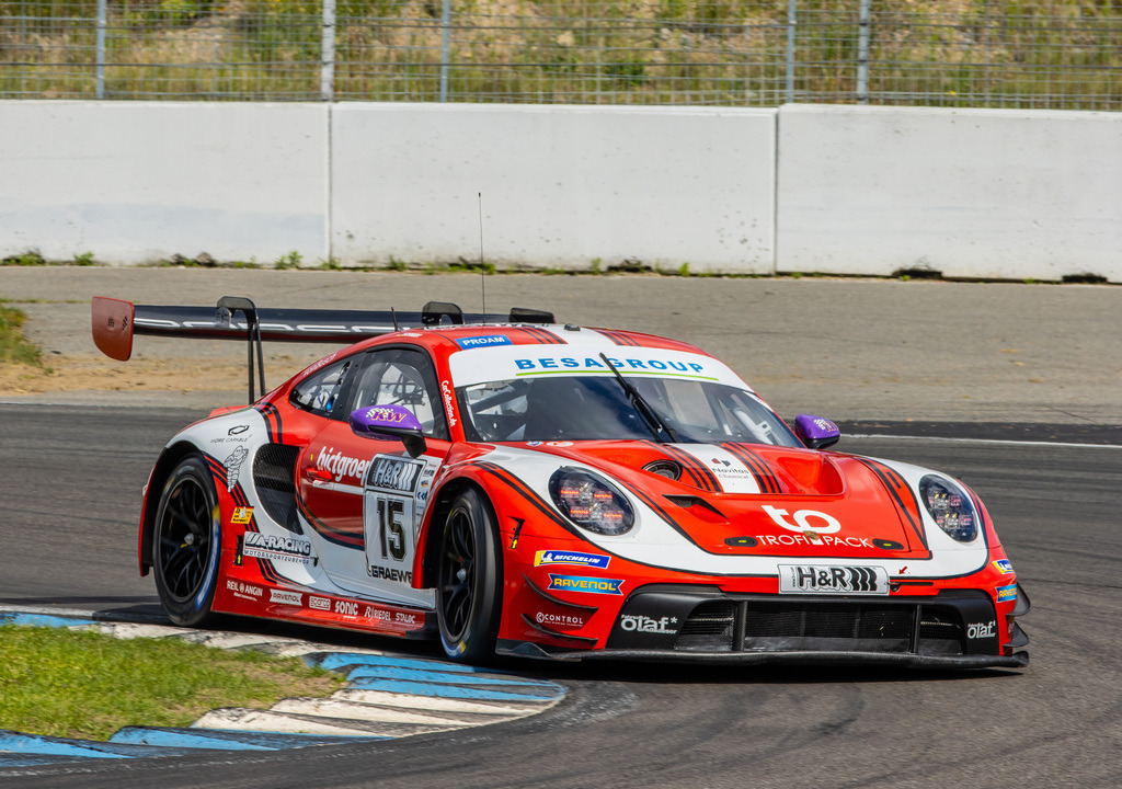 Hockenheimring, 10. August 2024: Spezial Tourenwagen Trophy H&amp;R Cup. Bild: Peter Schmidt im Porsche 992 GT3 R (Car Collection Motorsport) | Hockenheimring, 10. August 2024: Spezial Tourenwagen Trophy H&amp;R Cup. Bild: Peter Schmidt im Porsche 992 GT3 R (Car Collection Motorsport) - Realisiert mit Pictrs.com