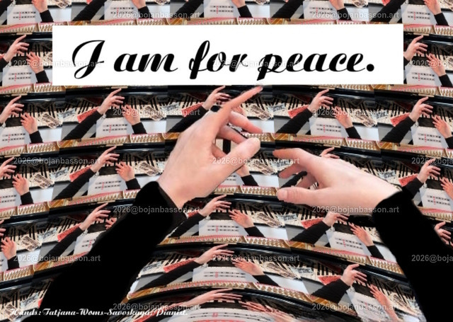 5-Iamforpeace_pianistin-tatjana-woms-sawoskaya_Cright_magic-1 | Ironische, lustige Fotomontagen, Fotodesign Musik, Musikinstrumente ohne KI. Klavier. Geigen. Violinen. Bratschen. Trompeten. Tubas. Cello. Celli. Kontrabass. Kaufen Sie die Bilder in einer geschützten Galerie bequem online. - Realisiert mit Pictrs.com