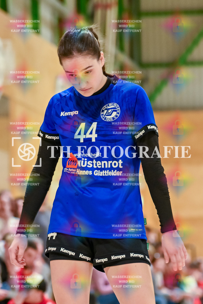 GER, SG Maulburg/Steinen - TuS Helmlingen, Frauen-Handball, Oberliga Suedbaden, 19. Spieltag, Saison 2024/2025, 23.03.2025 | Carolina Constancia Koch (TuS Helmlingen, #44)GER, SG Maulburg/Steinen - TuS Helmlingen, Frauen-Handball, Oberliga Suedbaden, 19. Spieltag, Saison 2024/2025, 23.03.2025Foto: TH Fotografie/Thomas Hess