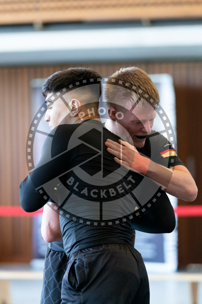 20250329PBB0315 | Fighters compete during the International Luta Livre (ILLCS) Germany IX Spring 2025 Competition spring on March 29, 2025 in Hannover, Germany.© Chiara Dazi