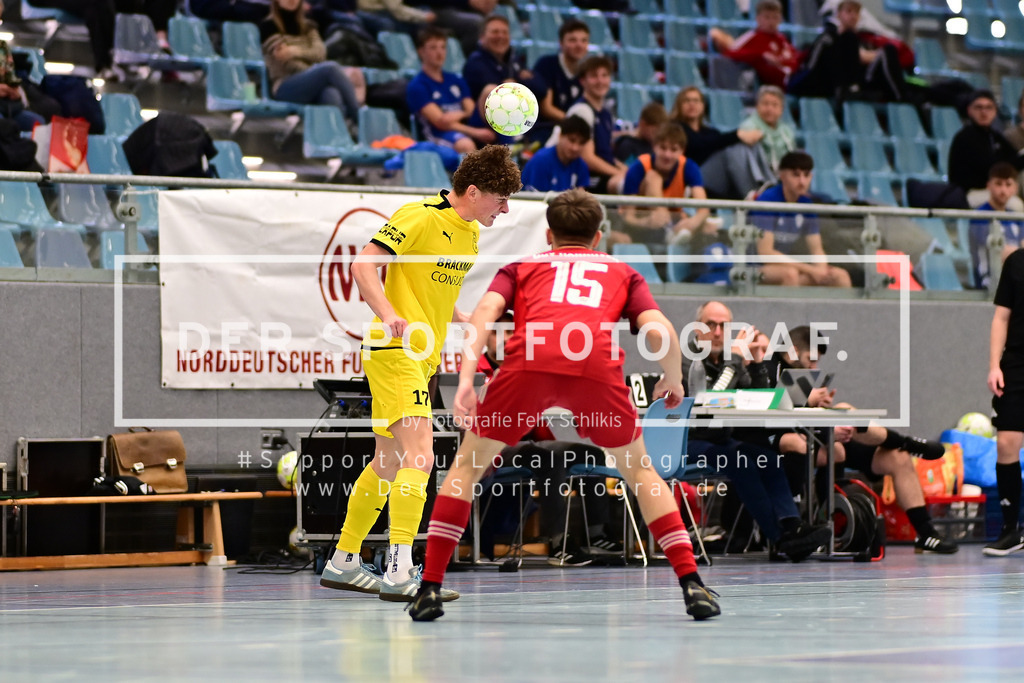 Futsal I Junioren I Saison 2024-2025 I NORDFV Regionalmeisterschaft I 083095 | Der Sportfotograf. - Realisiert mit Pictrs.com