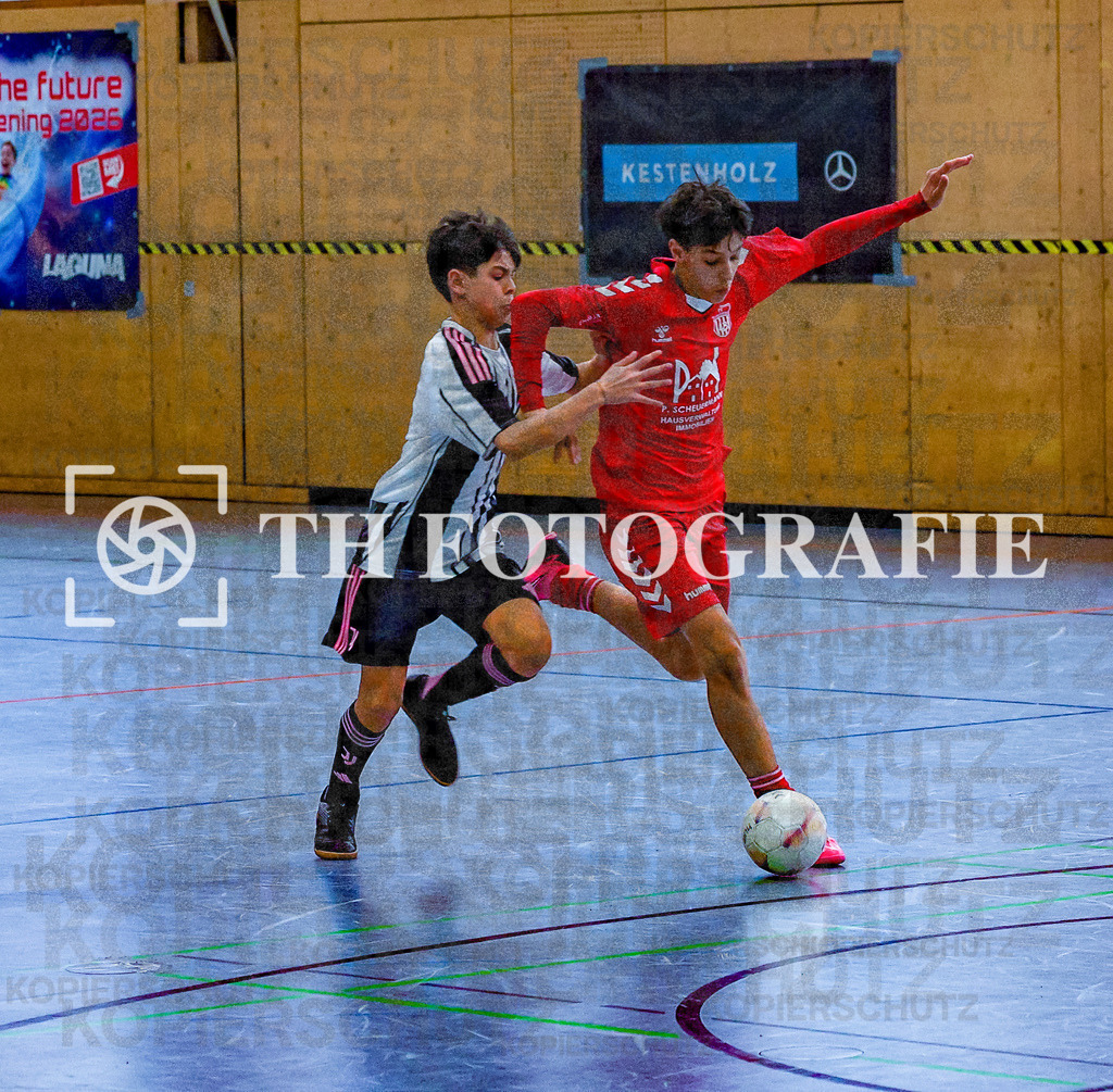 GER, Begegnung, Fussball, U14 Hallenturnier, PS-Immo-Cup 2026, 18.01.2026 | TH Fotografie