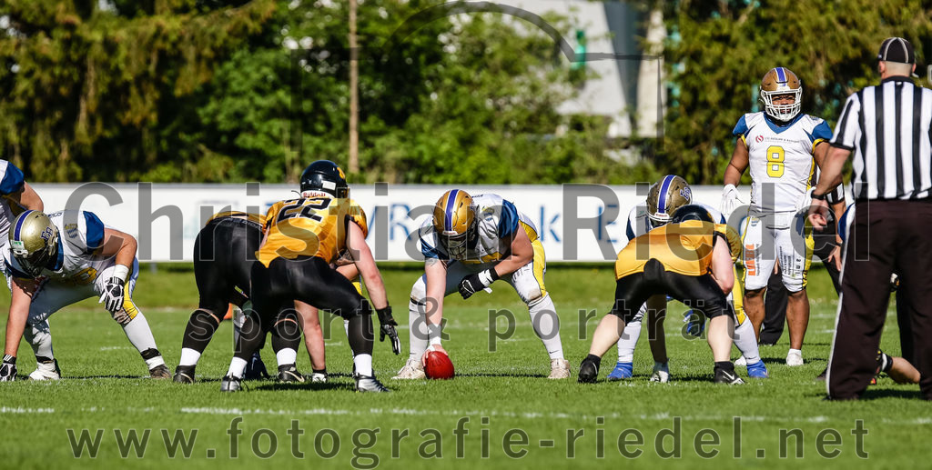 2022-05-14_082_Erding_Bulls_gegen_Munich_Cowboys_2 | Erding, Deutschland, 14.05.2022:
Fußball, Regionalliga 2022, 3. Spieltag, Erding Bulls gegen Munich Cowboys 2, Endergebnis: 20:30

Foto: Christian Riedel / fotografie-riedel.net