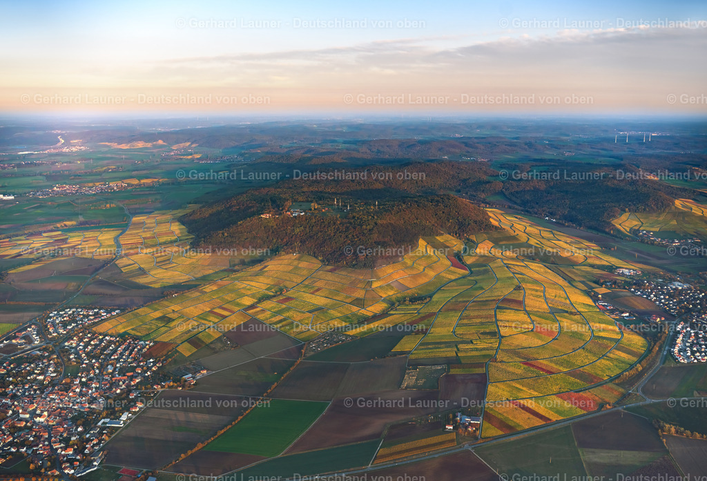 4042534 | Weinbergslandschaft an der Mainschleife bei Escherndorf und Nordheim