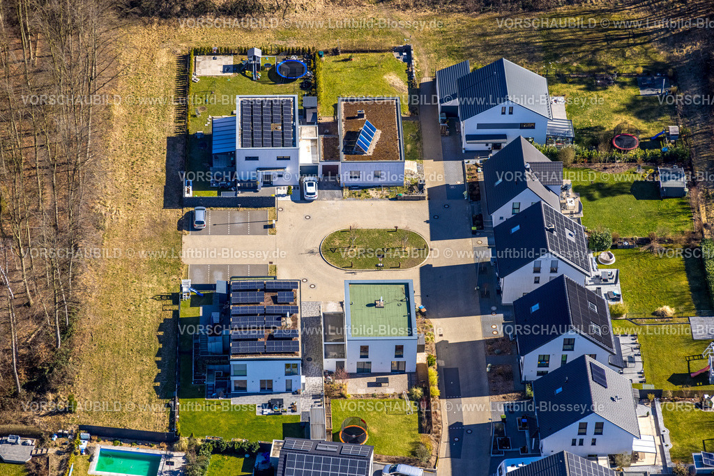 Witten250300883 | Luftbild, Neubau Wohnsiedlung Waldstraße, Annen, Witten, Ruhrgebiet, Nordrhein-Westfalen, Deutschland