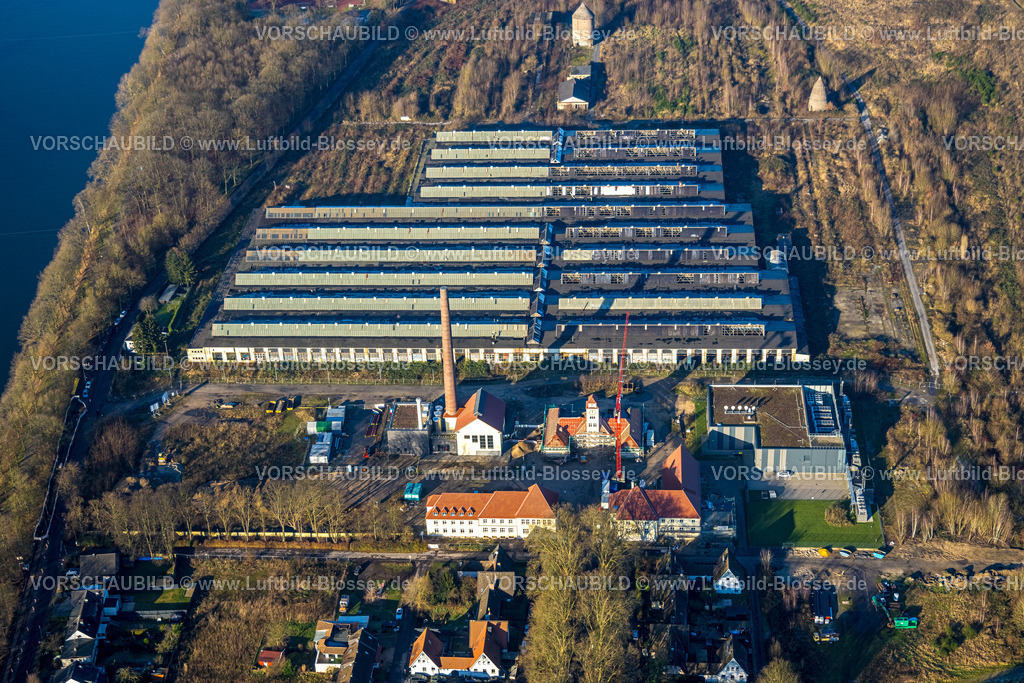 Duisburg241202062 | Luftbild, Baustelle für geplantes Duisburger Wohnquartier am ehemaligen Rangierbahnhof Wedau, an der Sechs-Seen-Platte, Wedau, Duisburg, Ruhrgebiet, Nordrhein-Westfalen, Deutschland