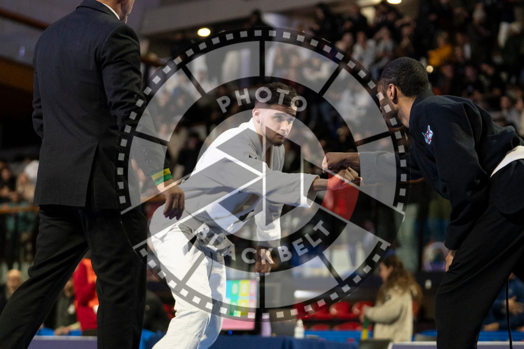 20240119PBB0425 | Fighters compete during the IBJJF European Championship in Paris, France, on January 19, 2024.