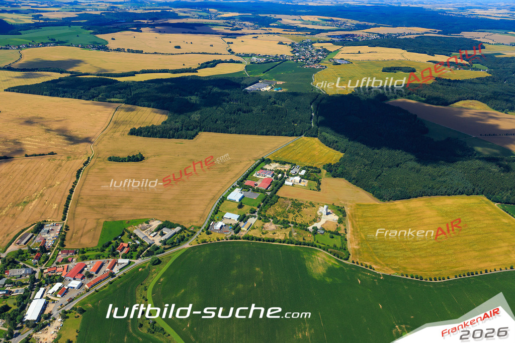 Luftbild von  Dippoldiswalde - Luftaufnahme wurde 2016 von https://frankenair.de mittels Flugzeug (keine Drohne) erstellt - die Geschenkidee