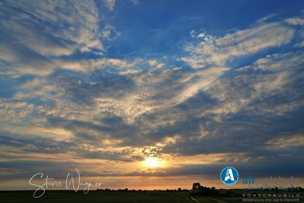 Luftbilder Hattstedtermarsch | Sterdebüll, Deichweg, Speckiweg, Seedeichgraben