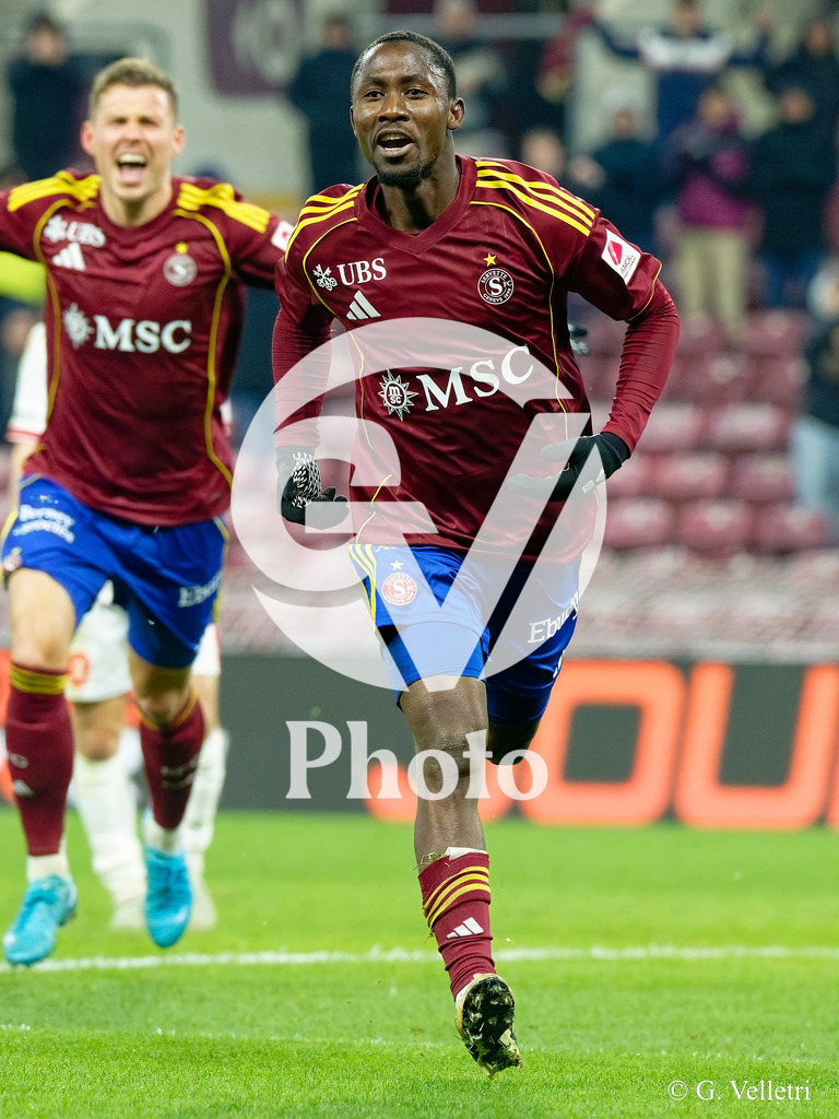 Brack Super League - Servette FC v FC Sion |  during the Brack Super League match between Servette FC and FC Sion at Stade de Geneve in Geneva, Switzerland