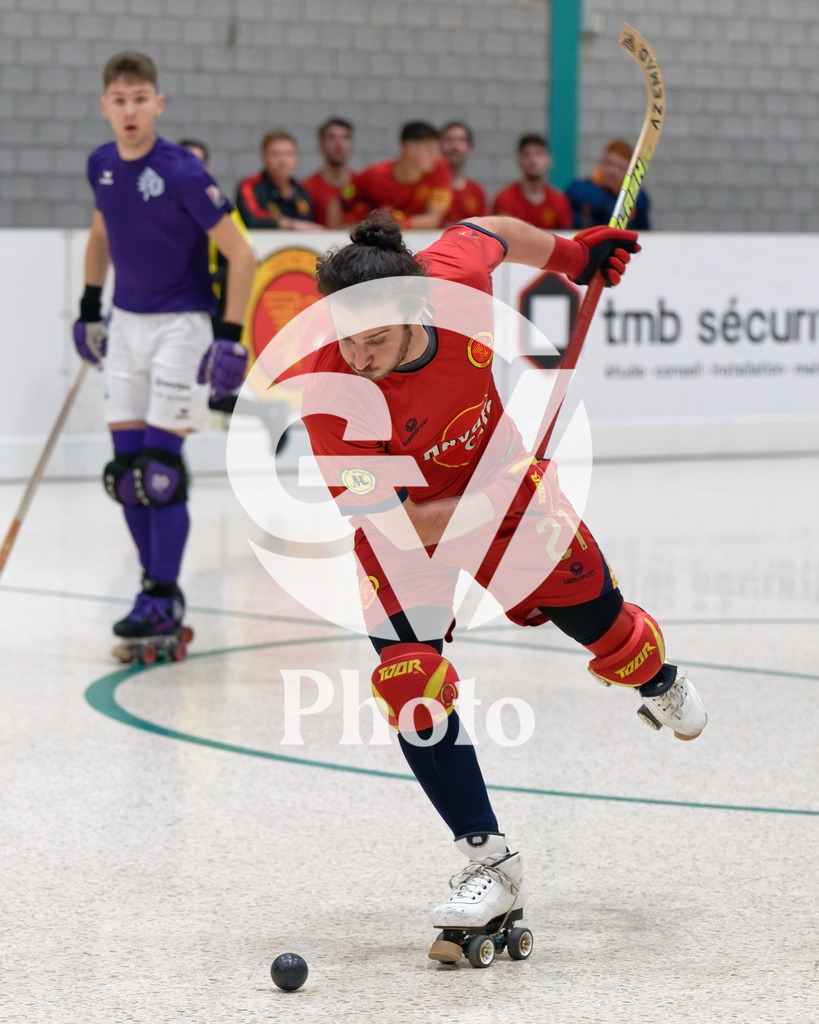 LNA - Geneve RHC v RC Biasca |  during the LNA match between Geneve RHC and RC Biasca at Centre Sportif Queue D'Arve in Geneve, Switzerland