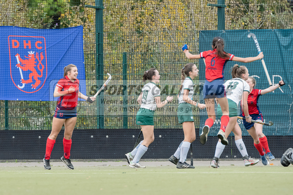 HK_20231022_106073 | Finale Deutsche Meisterschaft Feld WU16 Uhlenhorst Mülheim - Düsseldorfer HC am 22.10.2023 DHC, Düsseldorf ,