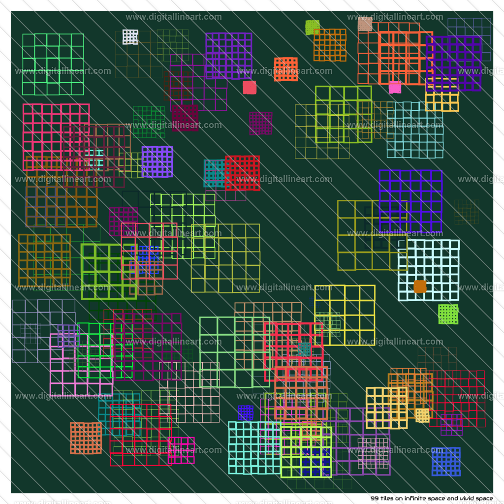 99-tiles-infinite-space-and-vivid-space | digitallineart - Realisiert mit Pictrs.com