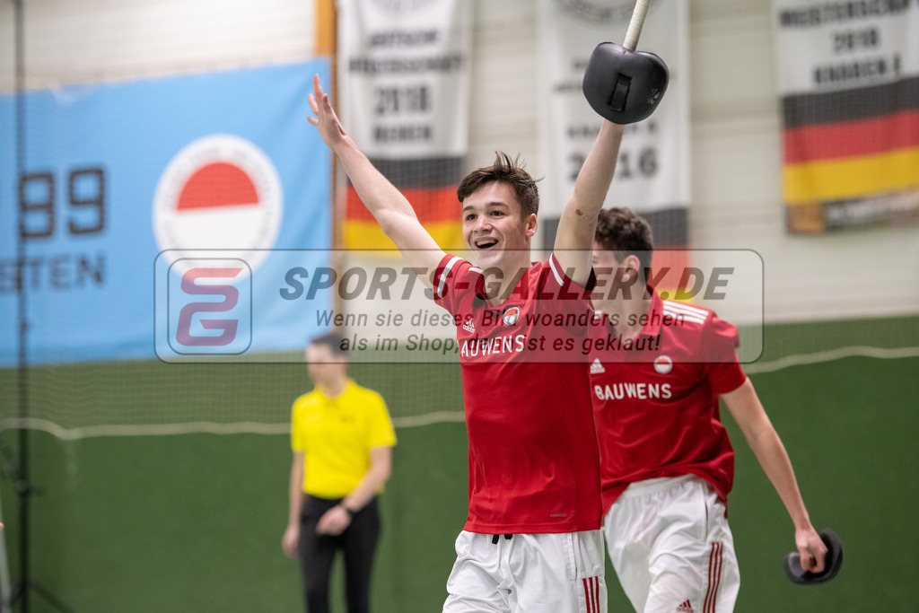 SFE_20230305_0051 | Deutsche Meisterschaft Männliche U16 Halle 2023 am 05.03.2023 in Köln (KTHC Stadion Rot-Weiss Köln Tennis and Hockey Club), Photo: Stephan Fehrmann 2022 (Sports-Gallery)