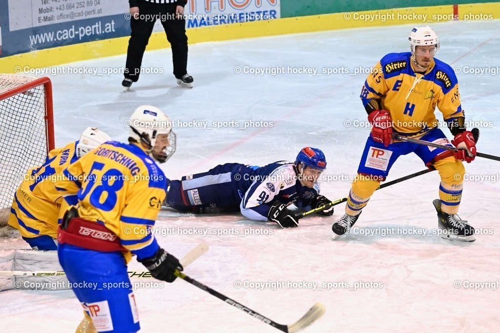 ESC Steindorf vs. EHC Althofen 13.1.2024 | #91 Kravania Kristian, #18 Isopp Maximilian